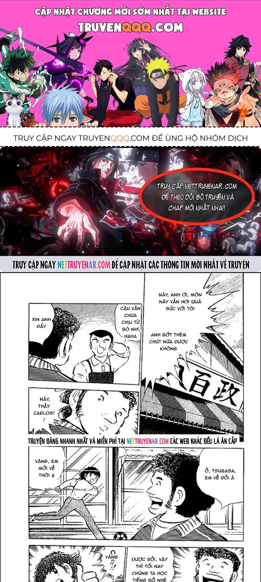 Tsubasa - Giấc Mơ Sân Cỏ Chap 90 - Next Chap 89