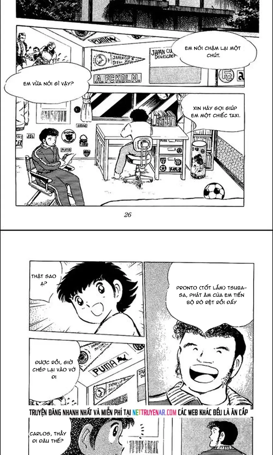 Tsubasa - Giấc Mơ Sân Cỏ Chap 90 - Next Chap 89