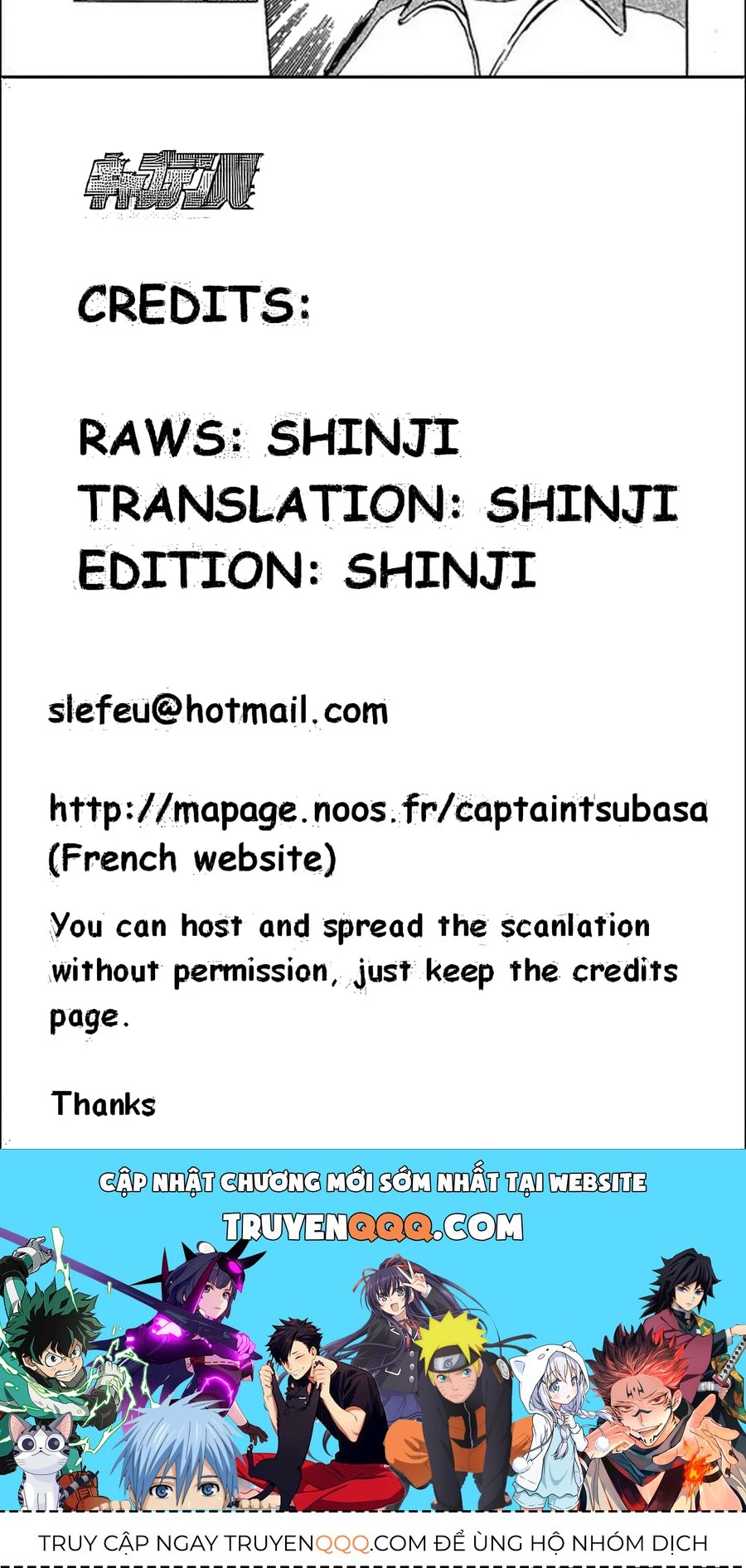 Tsubasa - Giấc Mơ Sân Cỏ Chap 91 - Next Chap 90