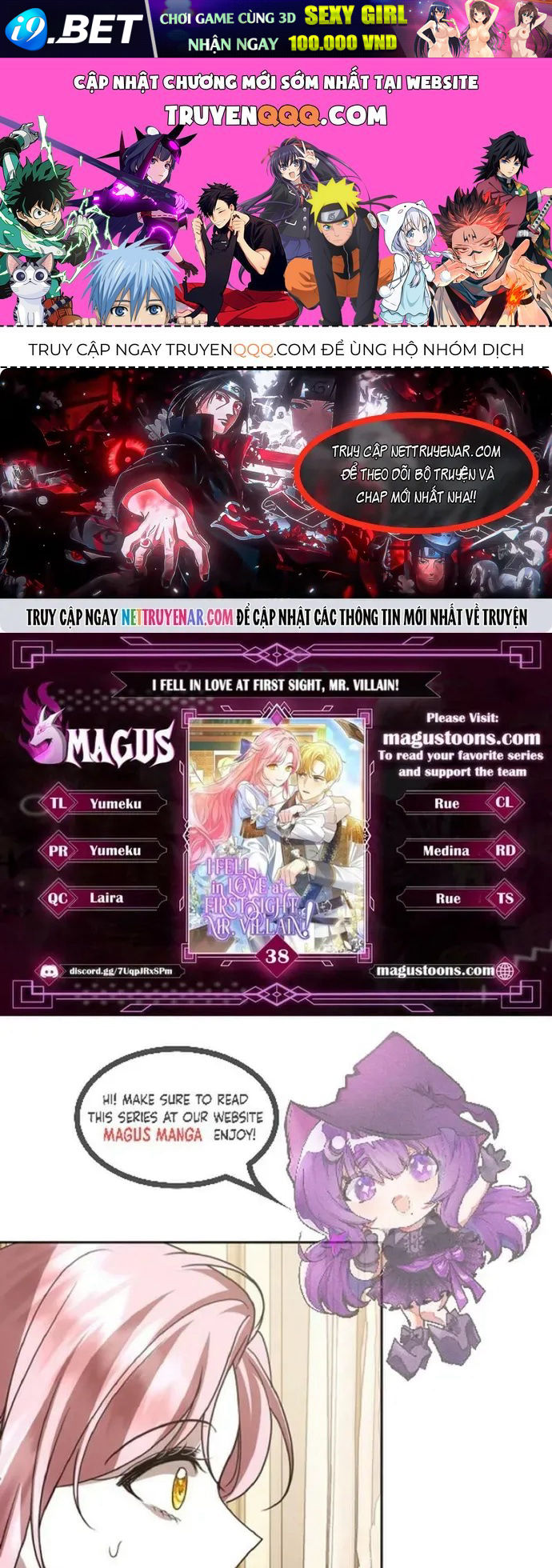 Phải Lòng Nhân Vật Phản Diện Từ Cái Nhìn Đầu Tiên Chap 38 - Next Chap 37