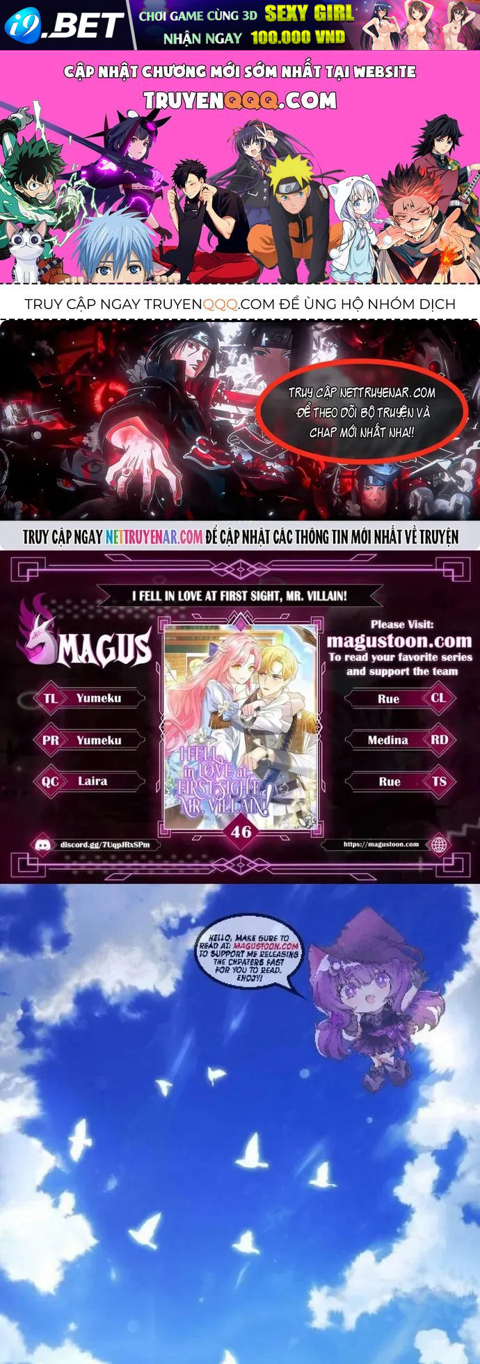 Phải Lòng Nhân Vật Phản Diện Từ Cái Nhìn Đầu Tiên Chap 46 - Next Chap 45