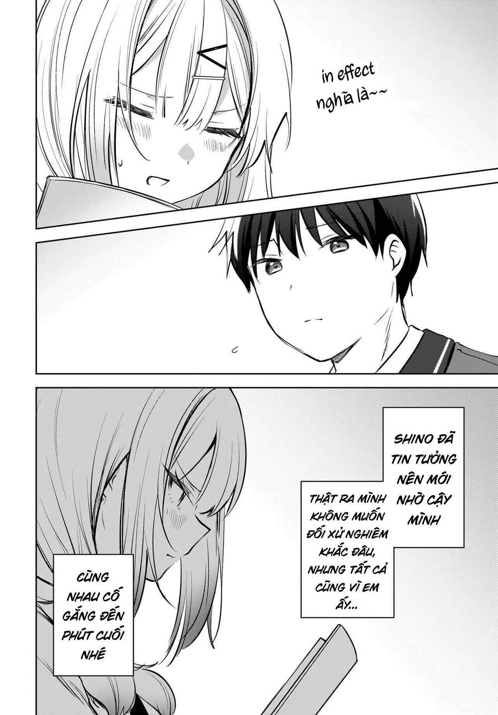 Ushiro no Seki no Gyaru ni Sukarete Shimatta Chap 21 - Next Chap 20