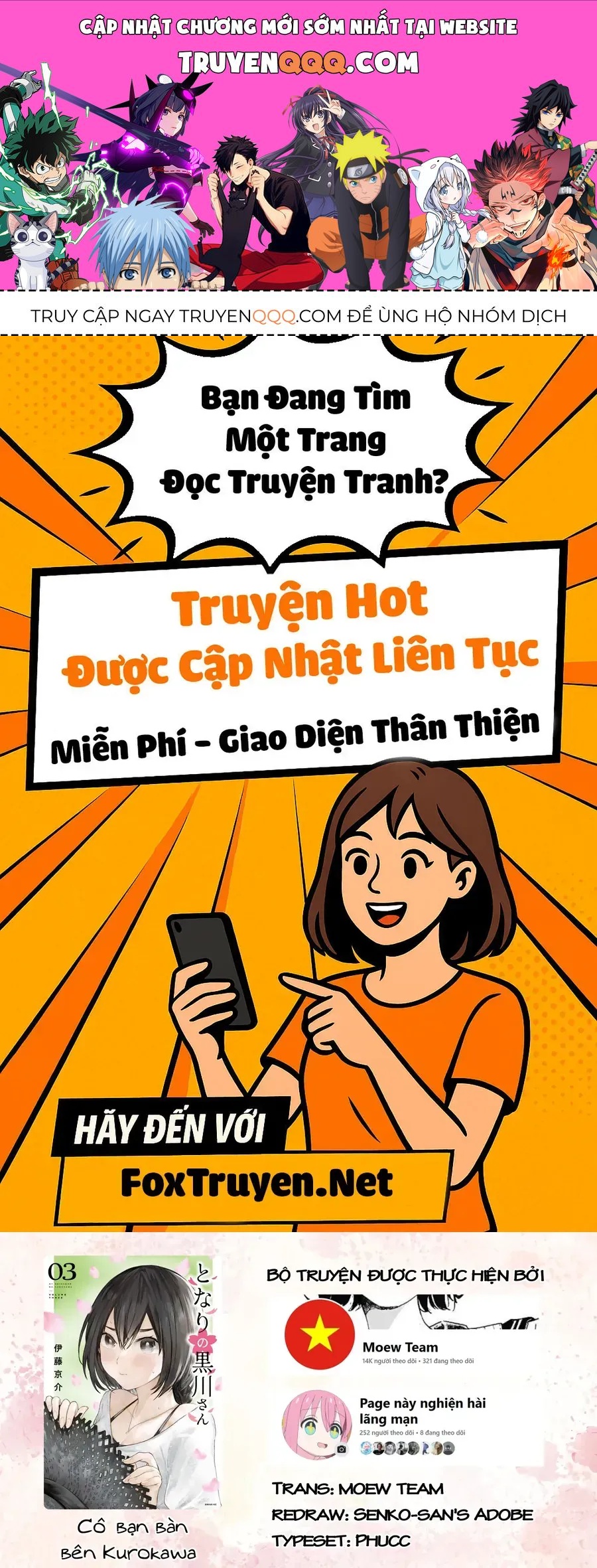 Cô Bạn Bàn Bên Kurokawa Chap 22 - Next Chap 21