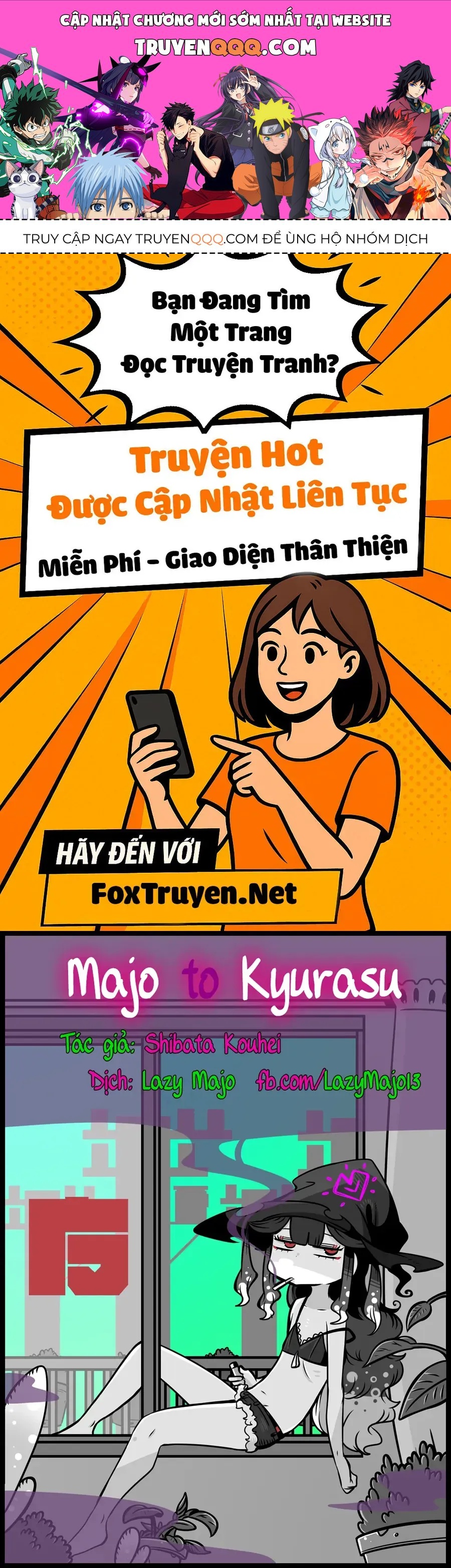 Majo To Kyurasu Chap 12.1 - Next Chap 13.1