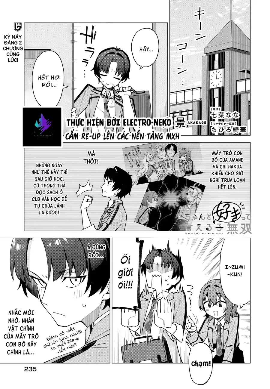 Một Cô Gái Có Thể Nói Chap 4 - Next Chap 3