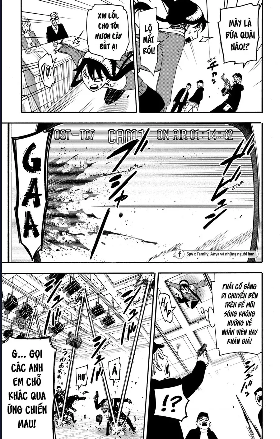 Gia Đình Điệp Viên Chap 129 - Next Chap 128