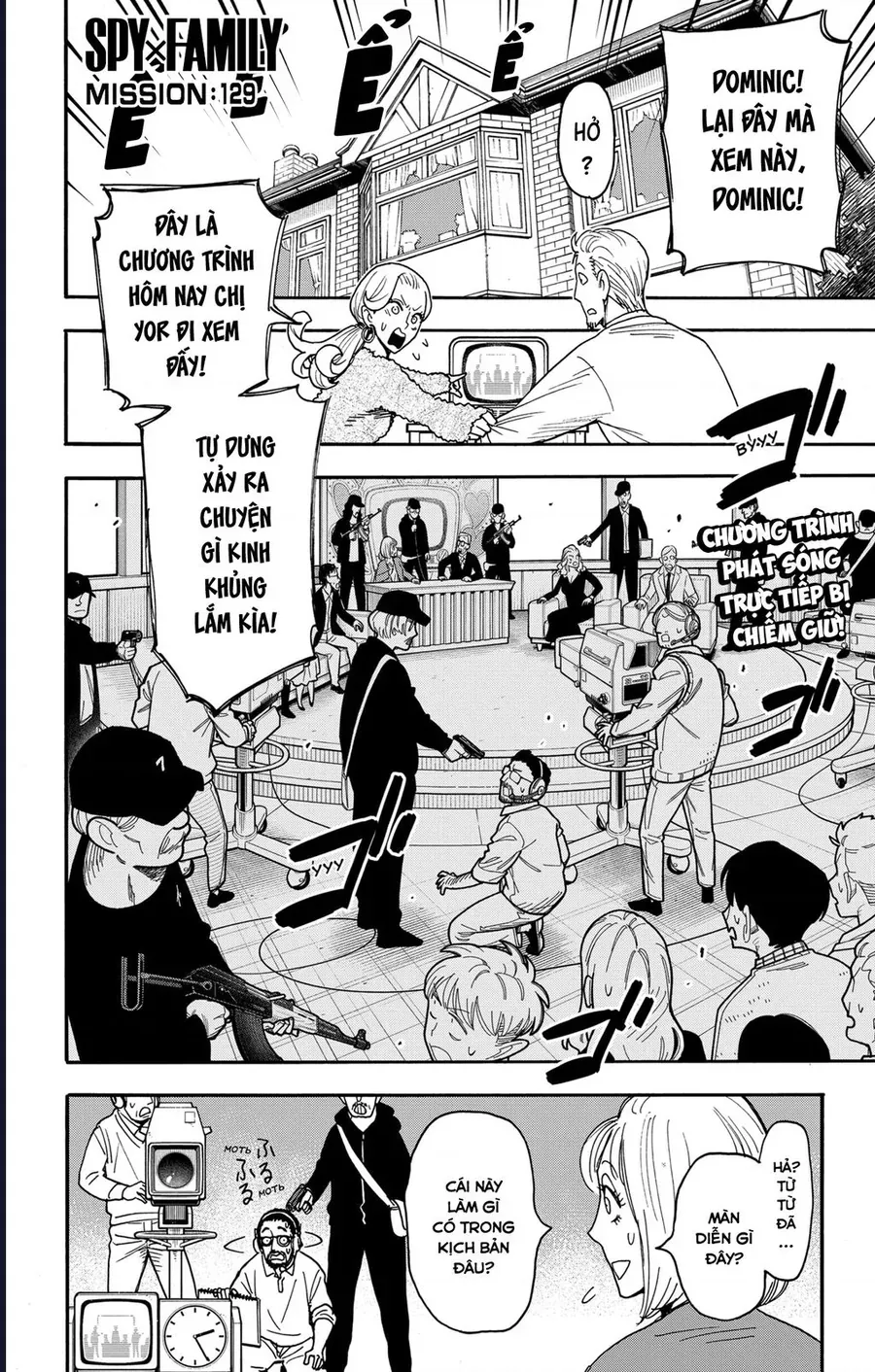 Gia Đình Điệp Viên Chap 129 - Next Chap 128