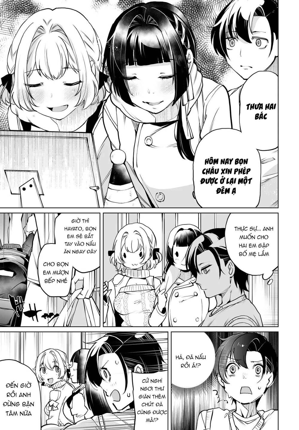 Otoko Girai na Bijin Shimai wo Namae mo Tsugezu ni Tasuketara Ittai Dounaru? Chap 18 - Next Chap 17