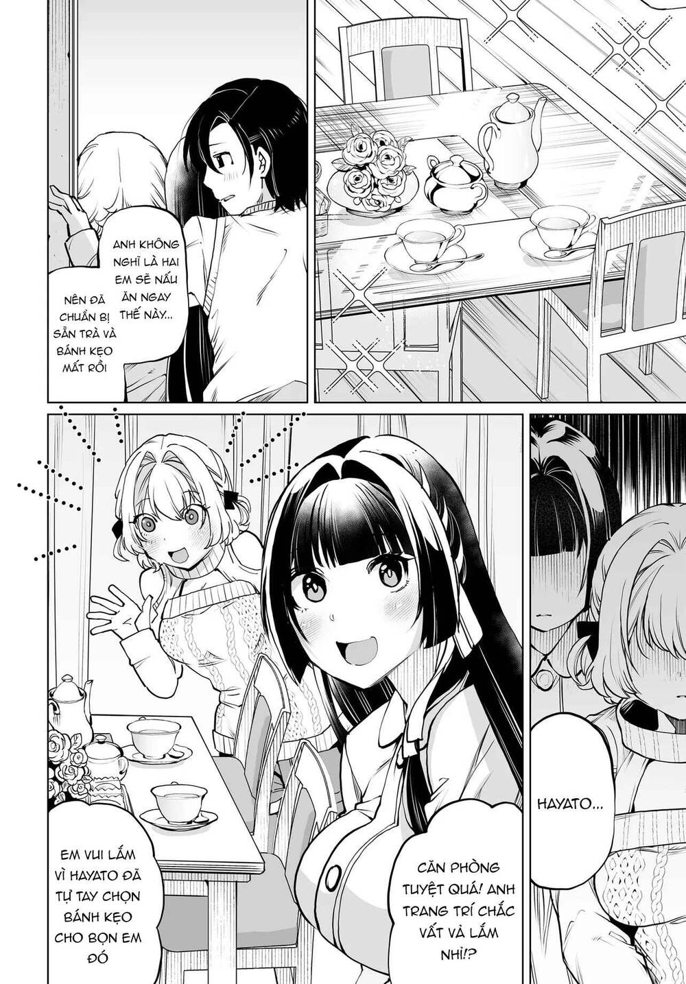 Otoko Girai na Bijin Shimai wo Namae mo Tsugezu ni Tasuketara Ittai Dounaru? Chap 18 - Next Chap 17