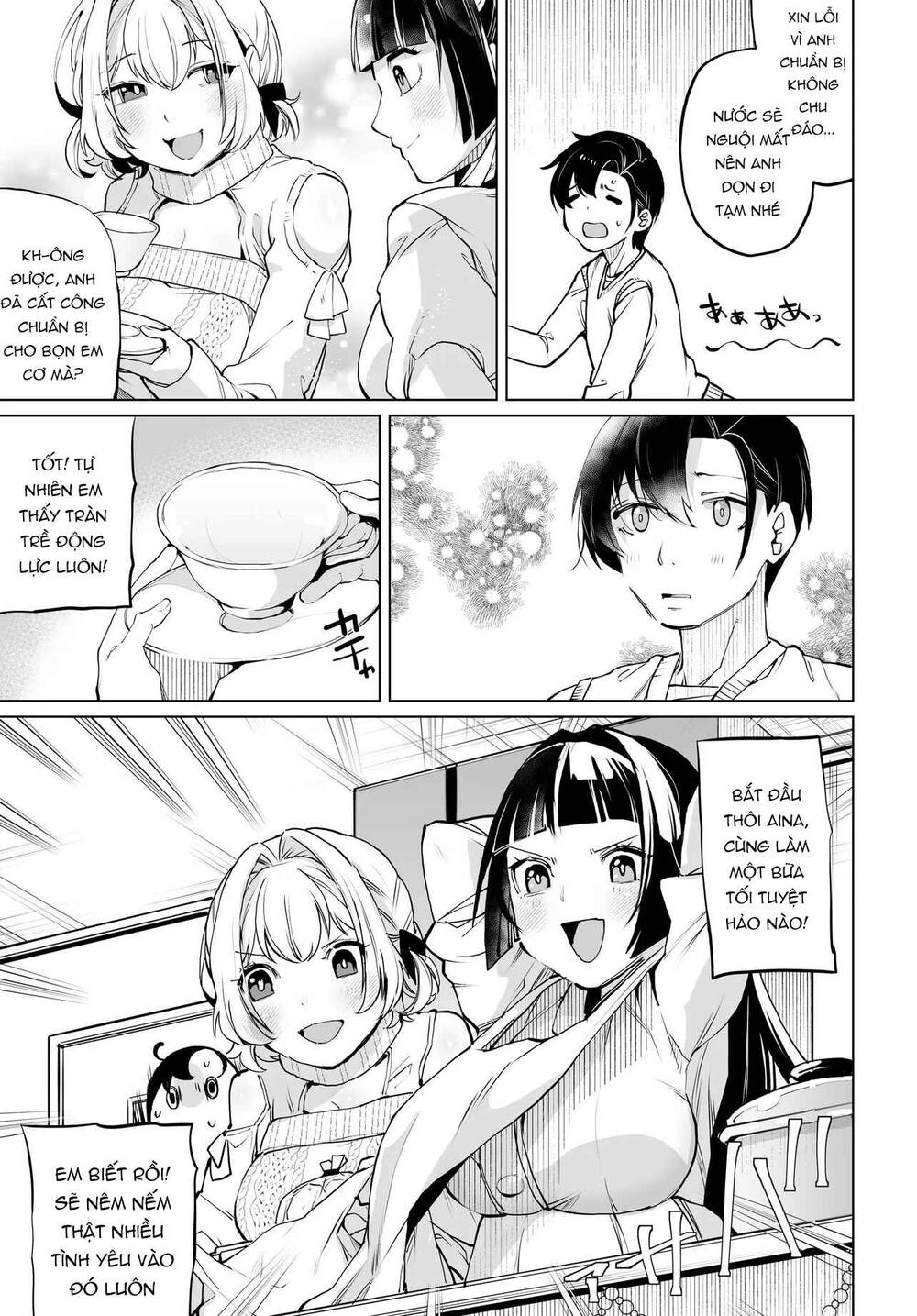 Otoko Girai na Bijin Shimai wo Namae mo Tsugezu ni Tasuketara Ittai Dounaru? Chap 18 - Next Chap 17