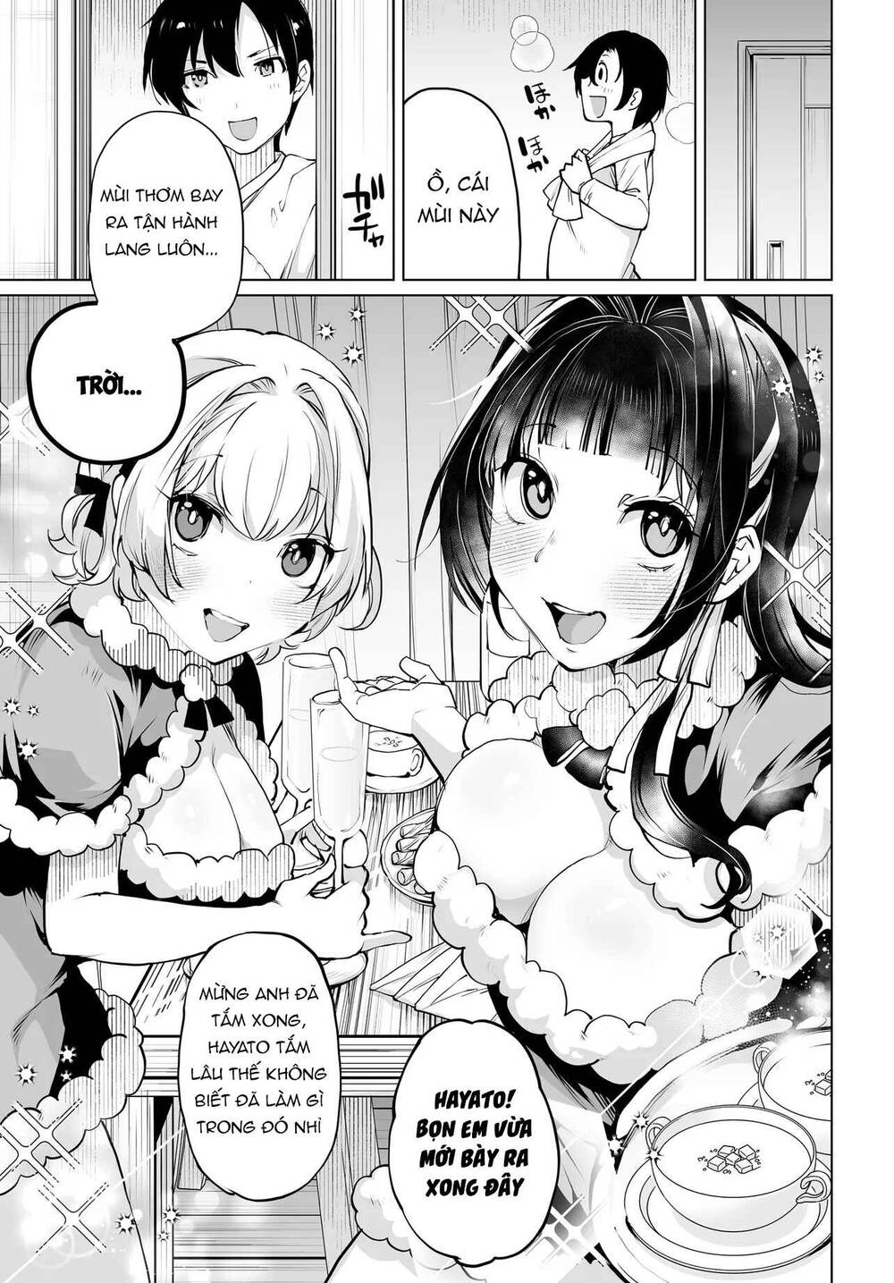 Otoko Girai na Bijin Shimai wo Namae mo Tsugezu ni Tasuketara Ittai Dounaru? Chap 18 - Next Chap 17