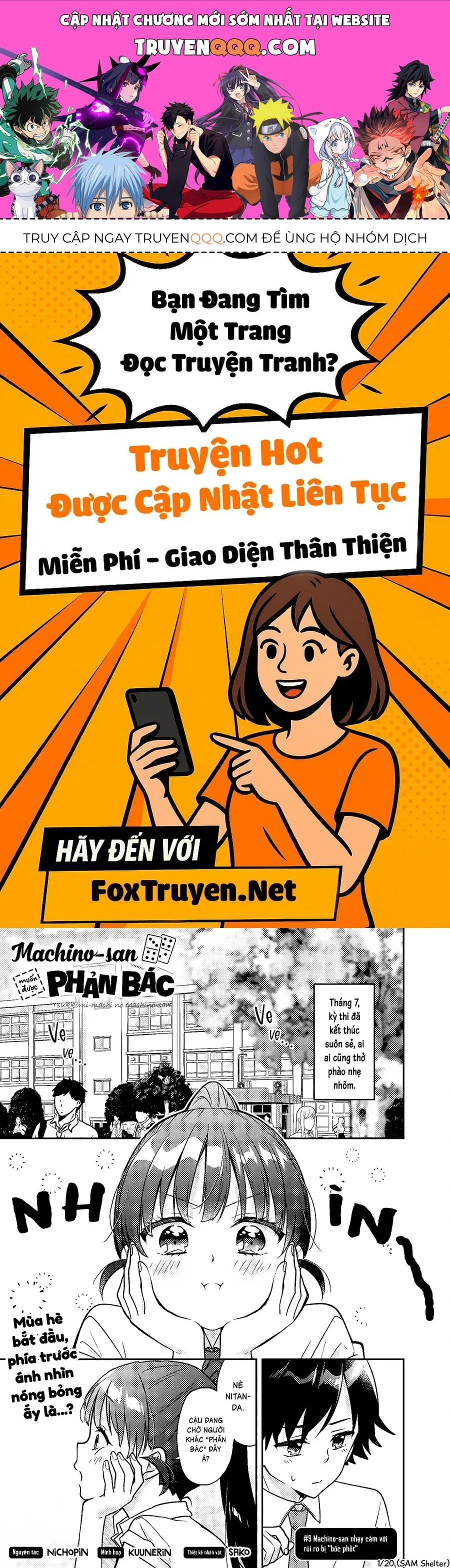 Machino-San Muốn Được Phản Bác Chap 9 - Next Chap 10