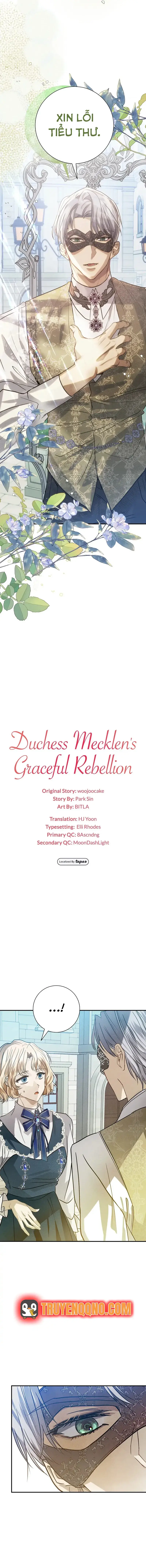 Cuộc Nổi Loạn Tao Nhã Của Nữ Công Tước Mecklen