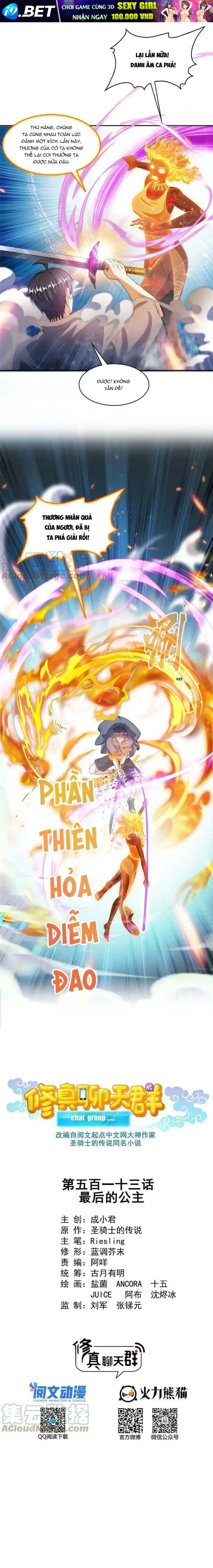 Tu Chân Nói Chuyện Phiếm Quần Chap 513 - Next Chap 512