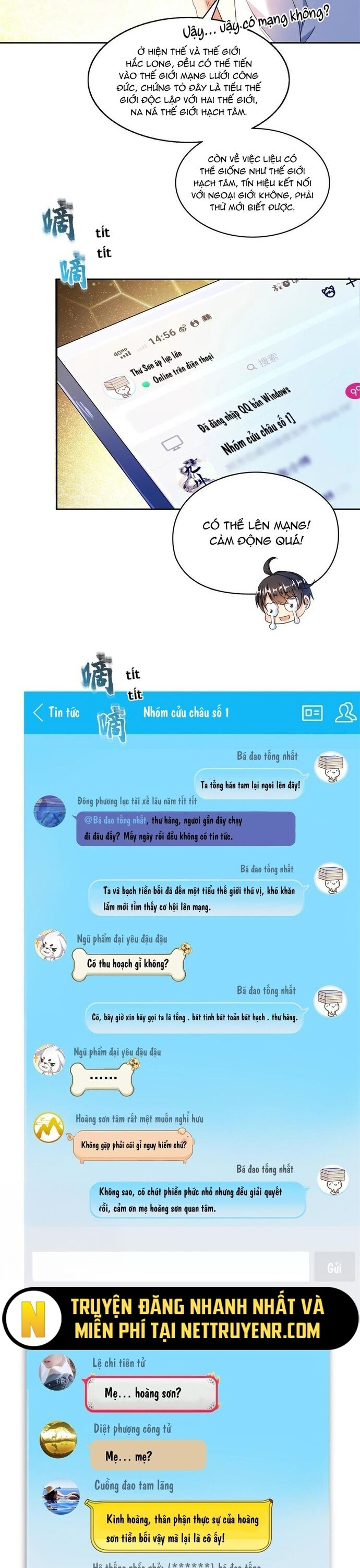 Tu Chân Nói Chuyện Phiếm Quần Chap 519 - Next Chap 518