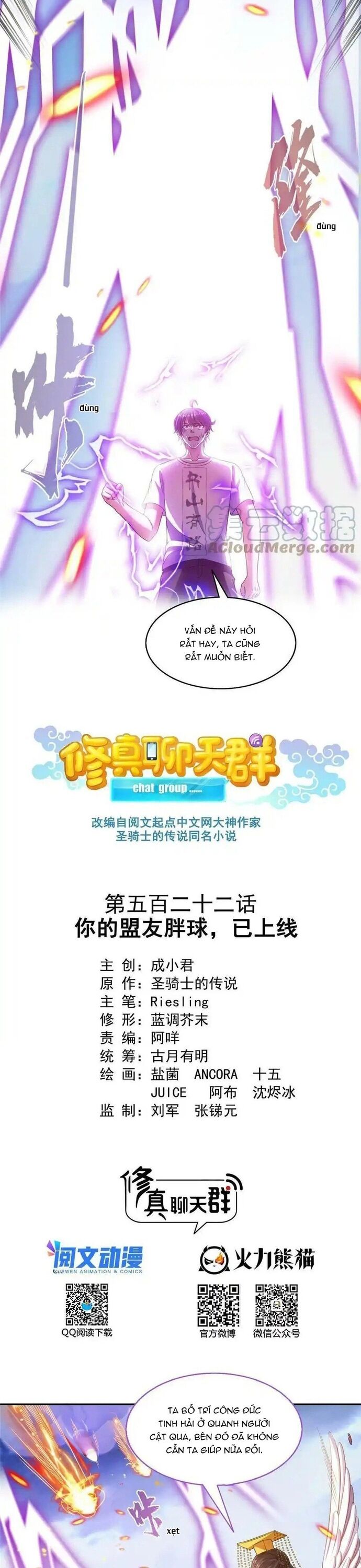 Tu Chân Nói Chuyện Phiếm Quần Chap 522 - Next Chap 521