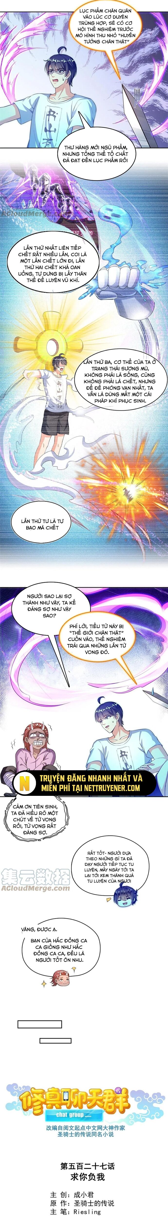 Tu Chân Nói Chuyện Phiếm Quần Chap 527.5 - Next Chap 527