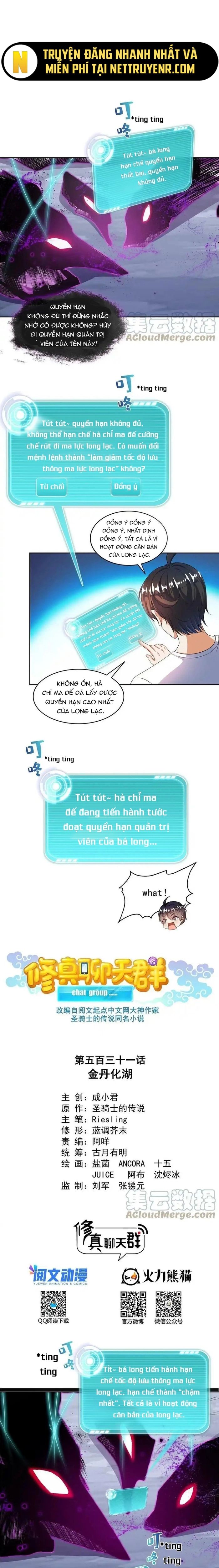 Tu Chân Nói Chuyện Phiếm Quần Chap 531 - Next Chap 530