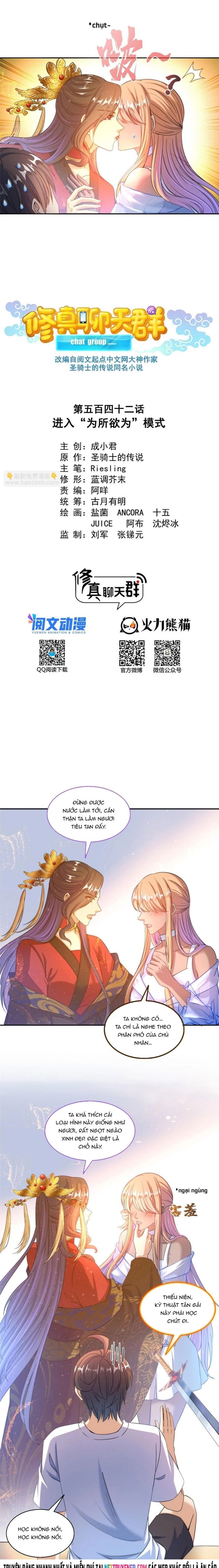 Tu Chân Nói Chuyện Phiếm Quần Chap 542 - Next Chap 541