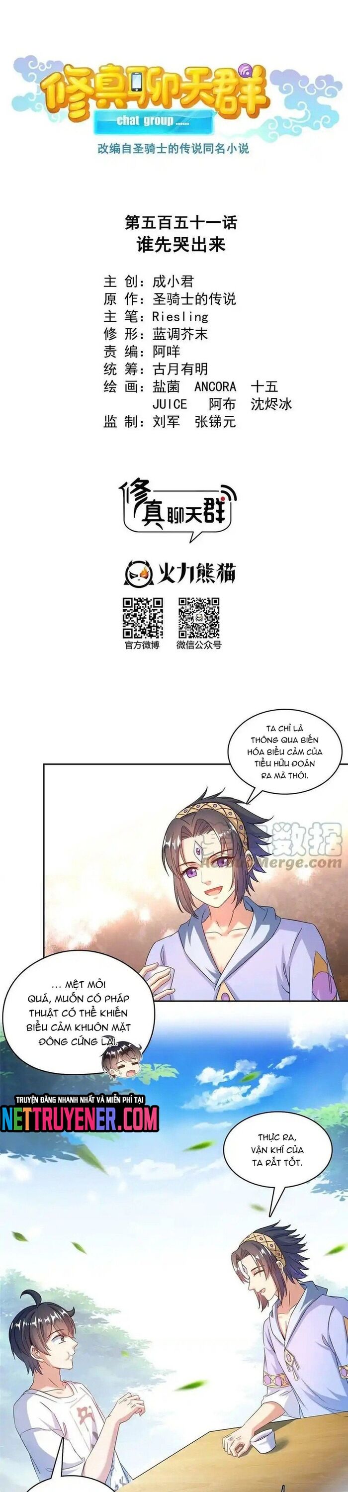 Tu Chân Nói Chuyện Phiếm Quần Chap 551 - Next Chap 550