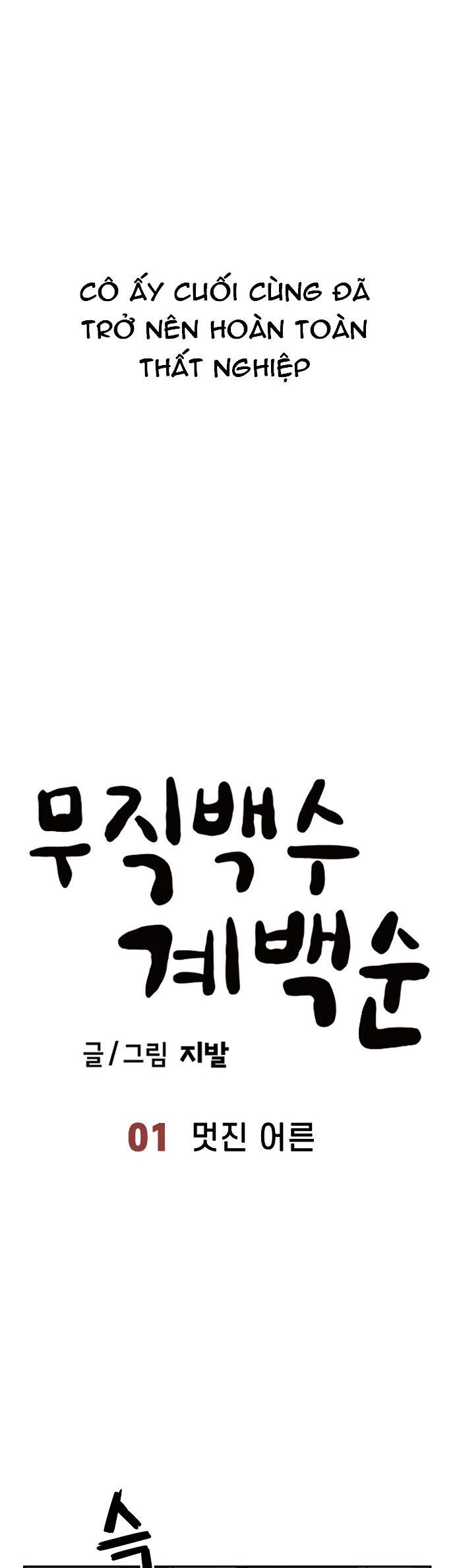 Unemployed Gye Baeksun Chap 1