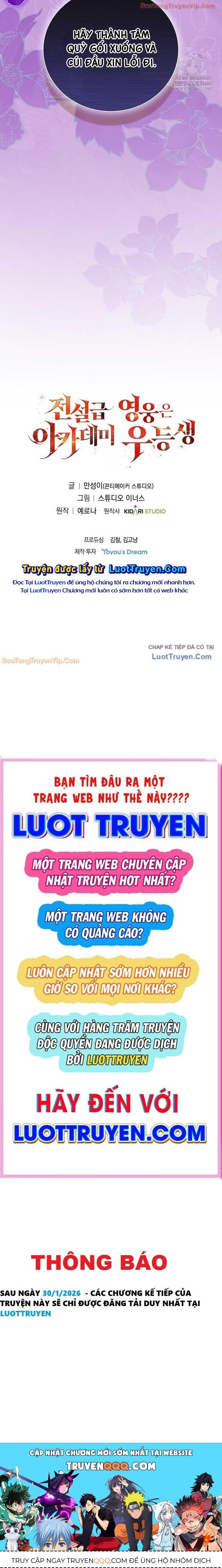 Anh Hùng Huyền Thoại Là Học Viên Danh Dự Của Học Viện