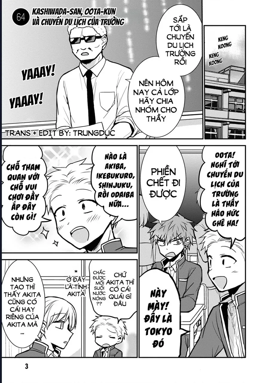 Kao Ni Denai Kashiwada-San To Kao Ni Deru Oota-Kun Chap 64 - Next Chap 63