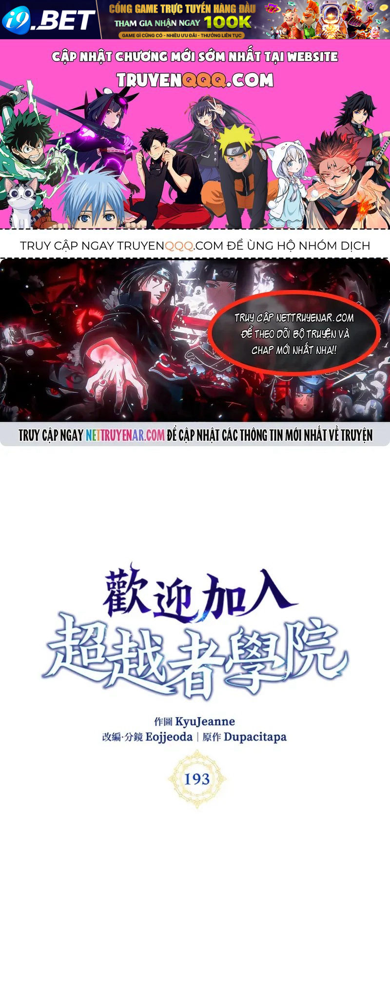 Học Viện Tối Thượng Chap 193 - Next Chap 192