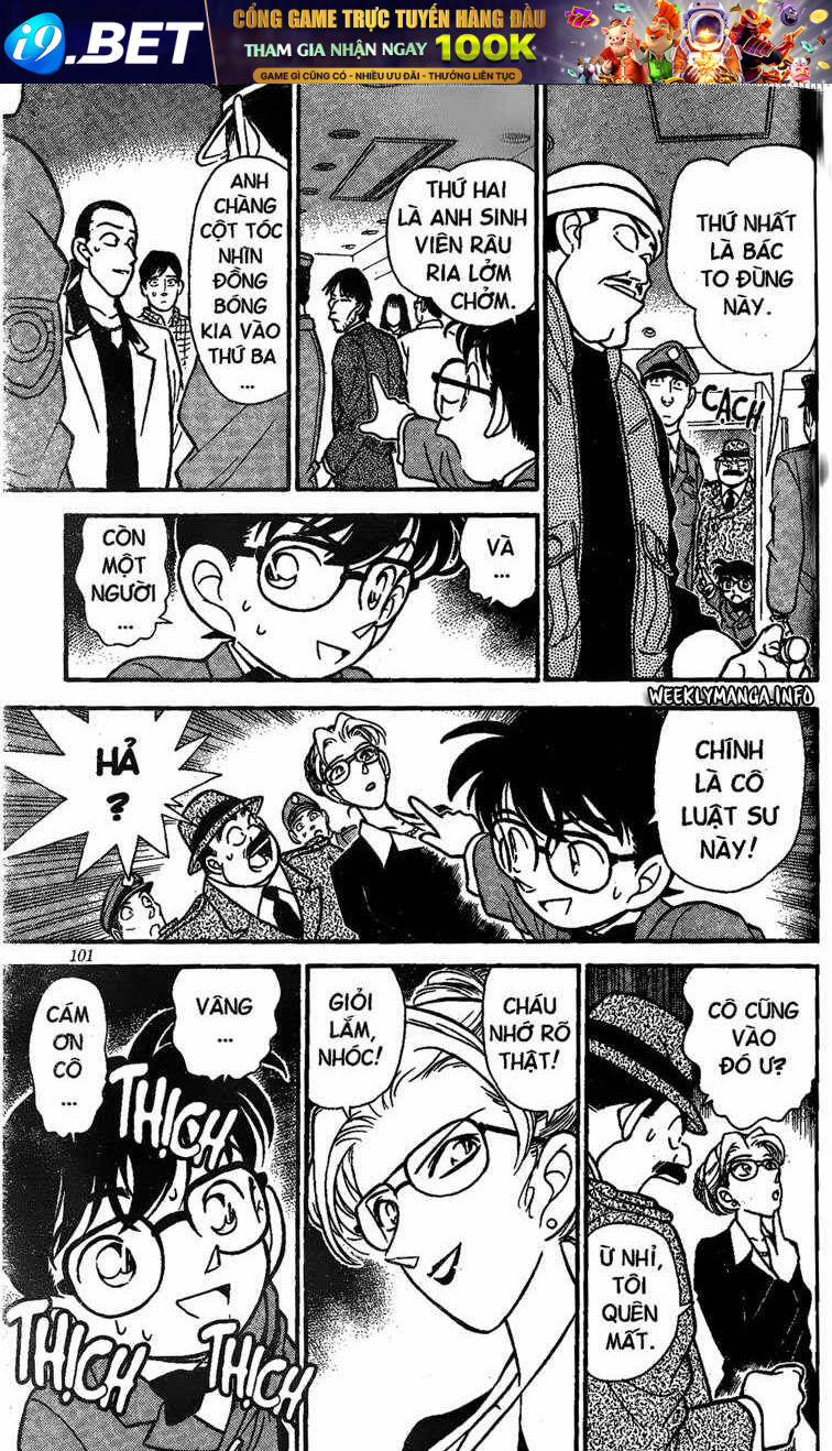 Thám Tử Lừng Danh Conan Chap 106 - Next Chap 105