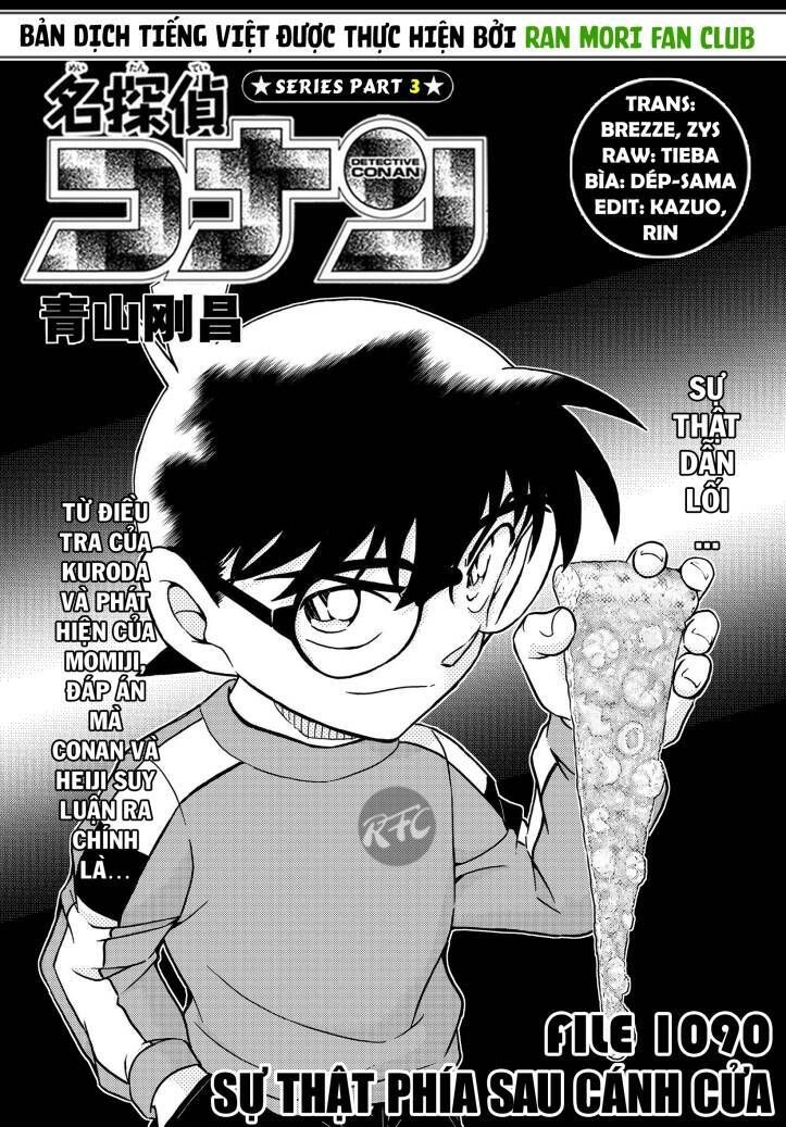 Thám Tử Lừng Danh Conan Chap 1090 - Next Chap 1089