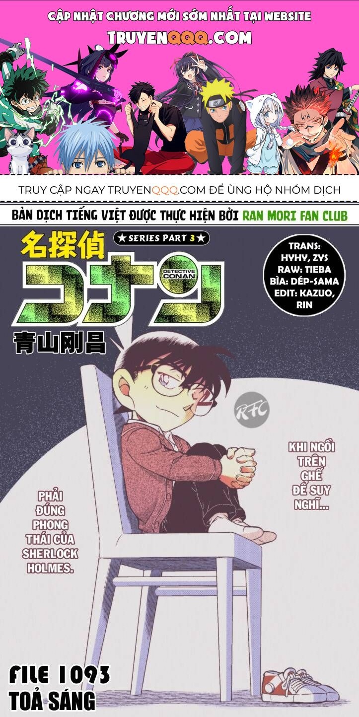 Thám Tử Lừng Danh Conan Chap 1093 - Next Chap 1092