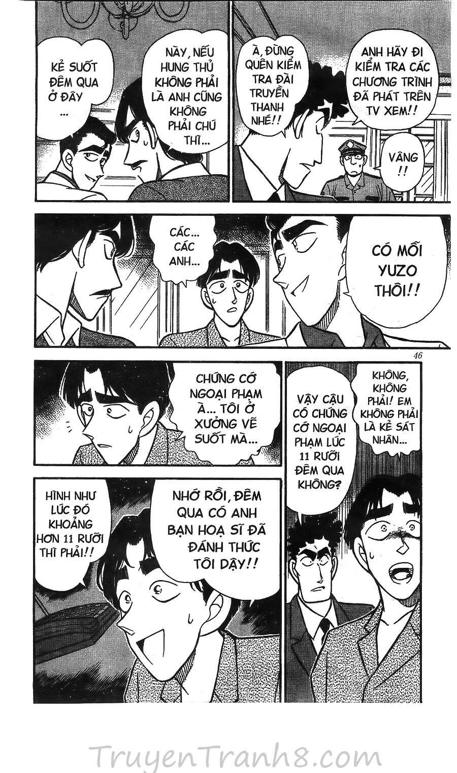 Thám Tử Lừng Danh Conan Chap 123 - Next Chap 122