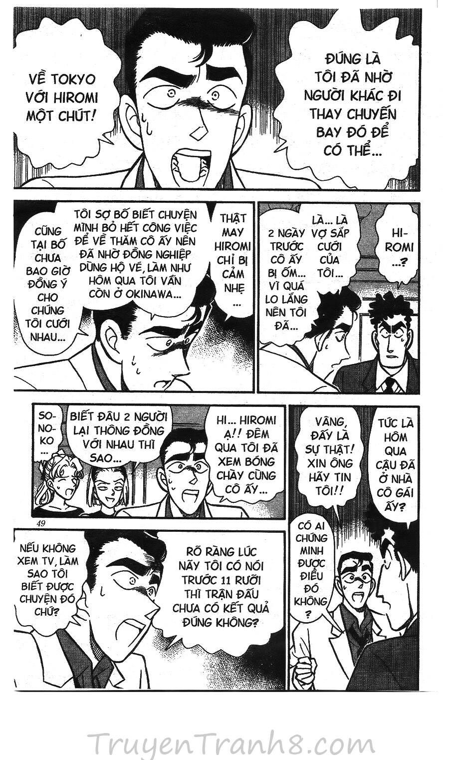 Thám Tử Lừng Danh Conan Chap 123 - Next Chap 122