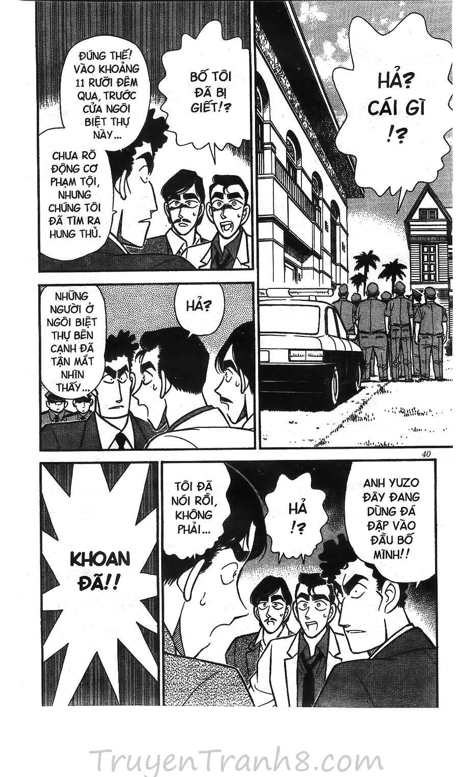 Thám Tử Lừng Danh Conan Chap 123 - Next Chap 122