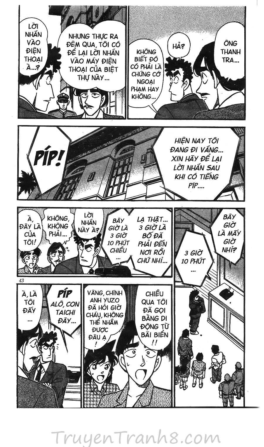 Thám Tử Lừng Danh Conan Chap 123 - Next Chap 122