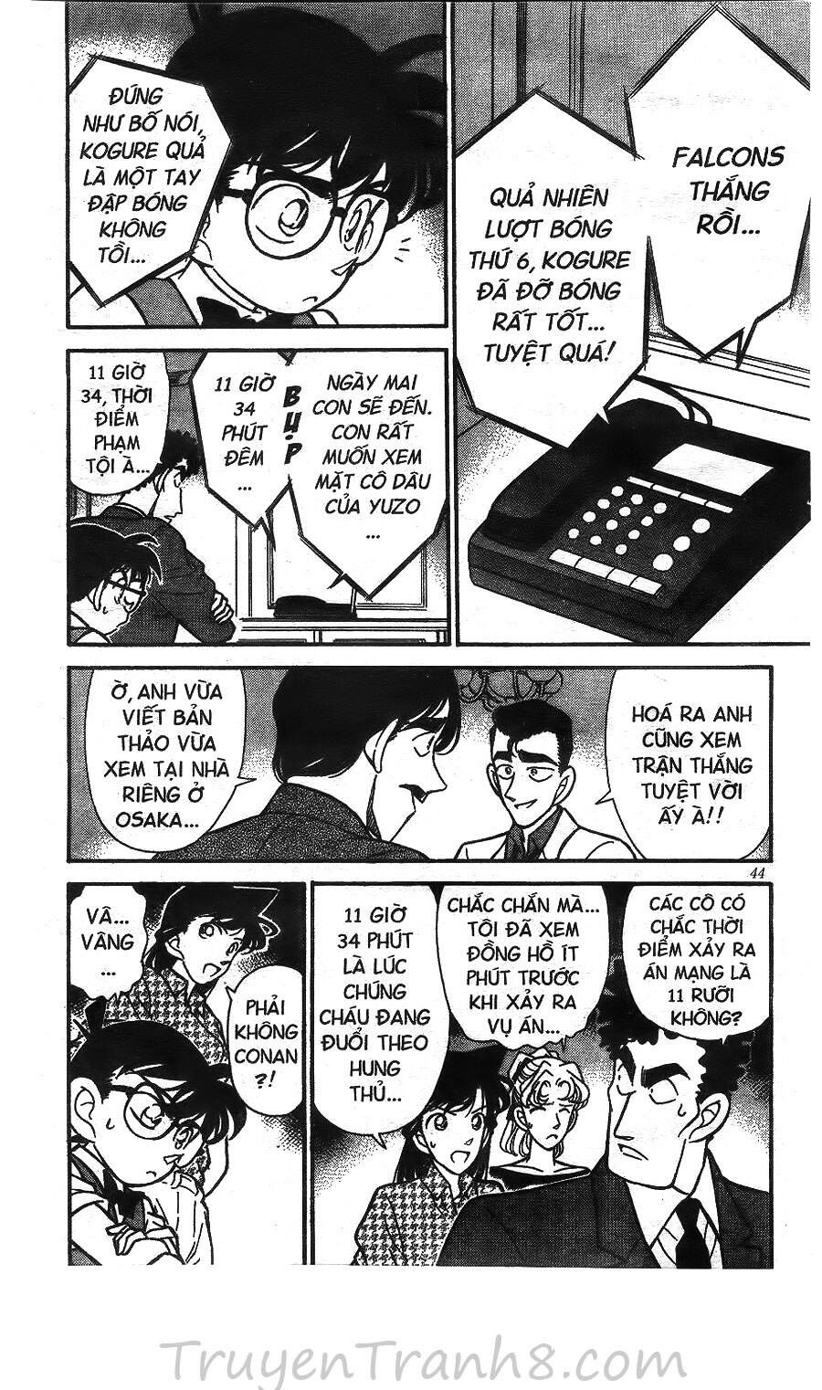 Thám Tử Lừng Danh Conan Chap 123 - Next Chap 122