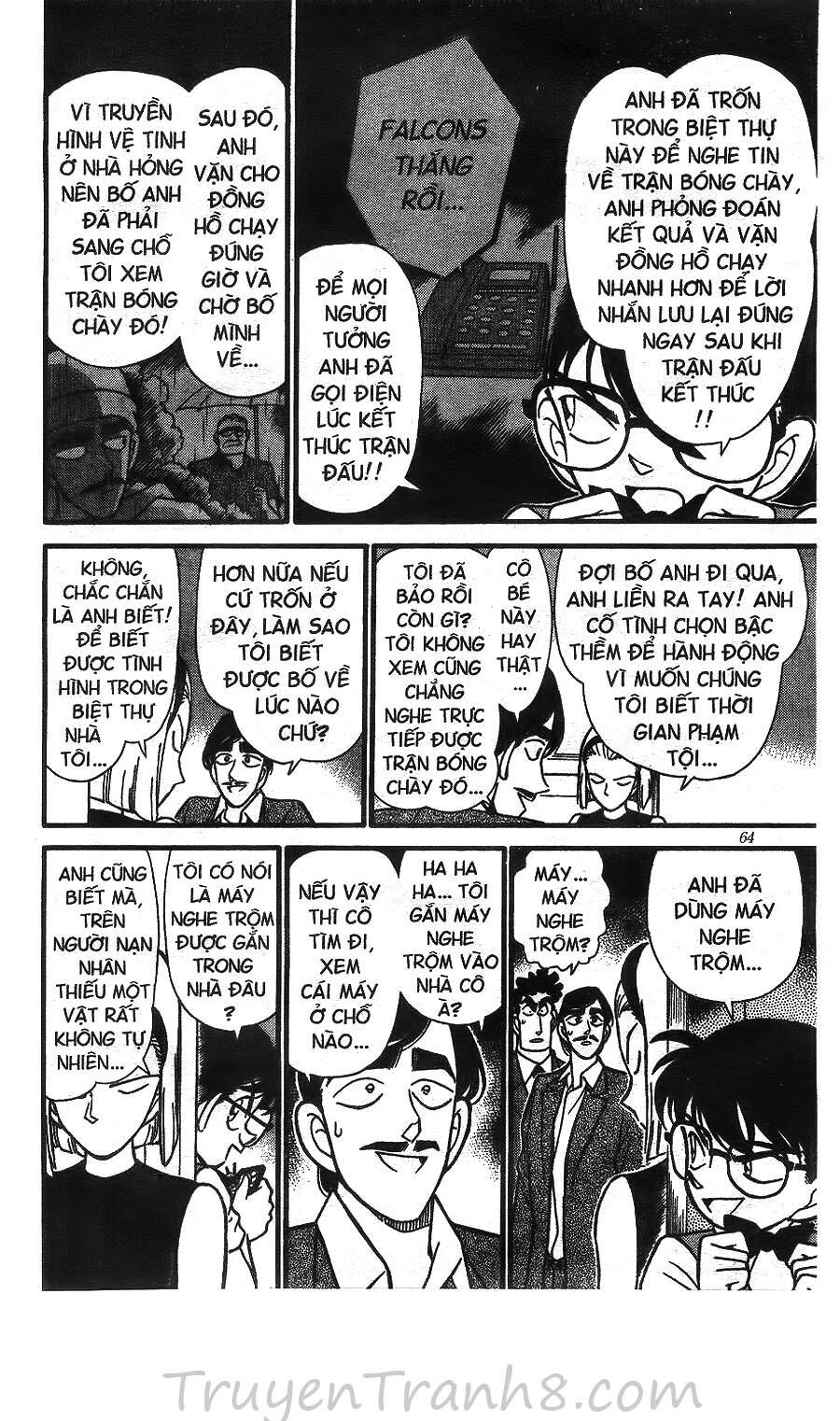 Thám Tử Lừng Danh Conan Chap 124 - Next Chap 123