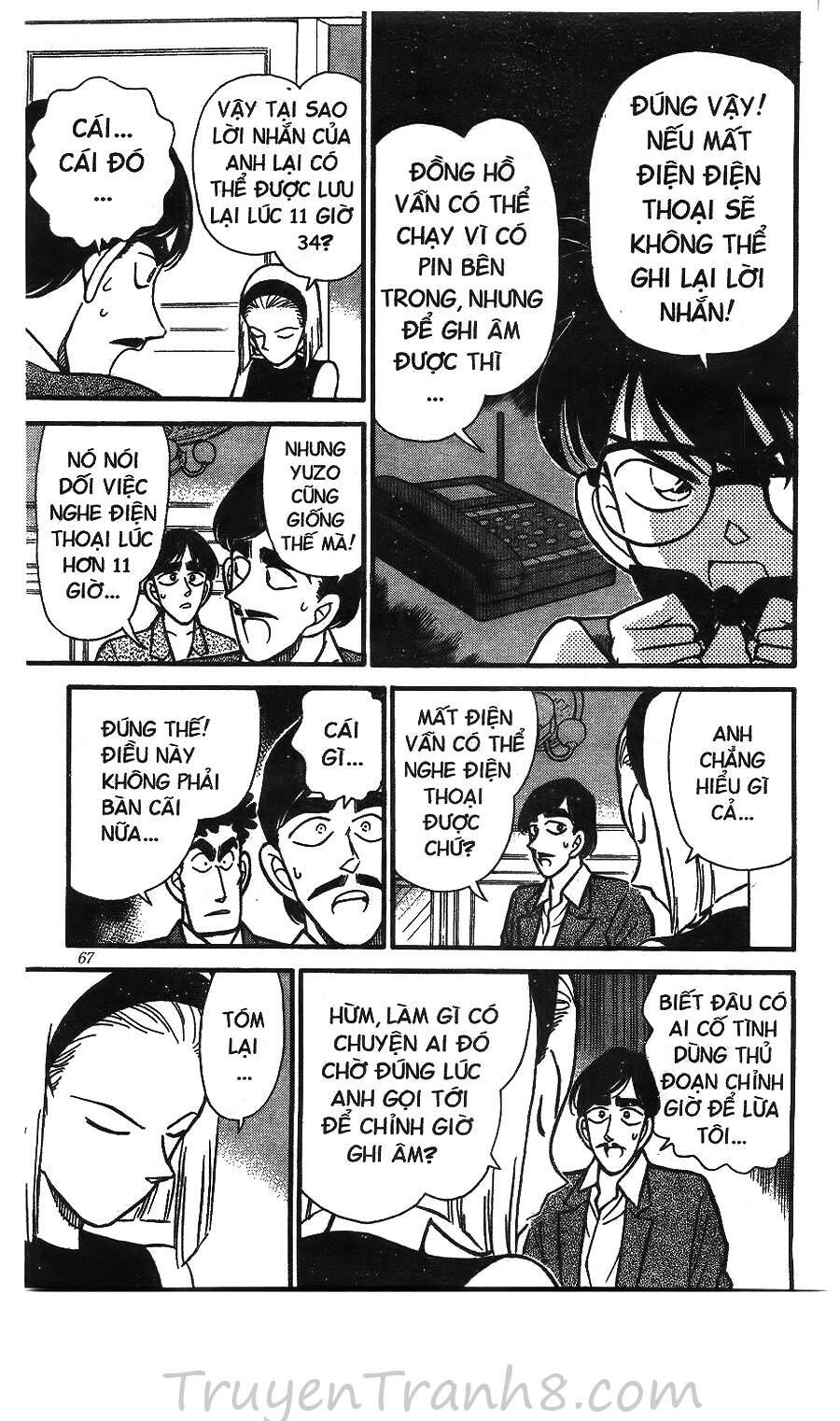 Thám Tử Lừng Danh Conan Chap 124 - Next Chap 123