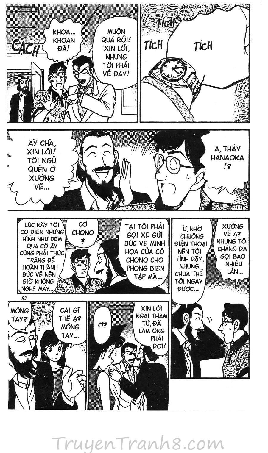 Thám Tử Lừng Danh Conan Chap 125 - Next Chap 124