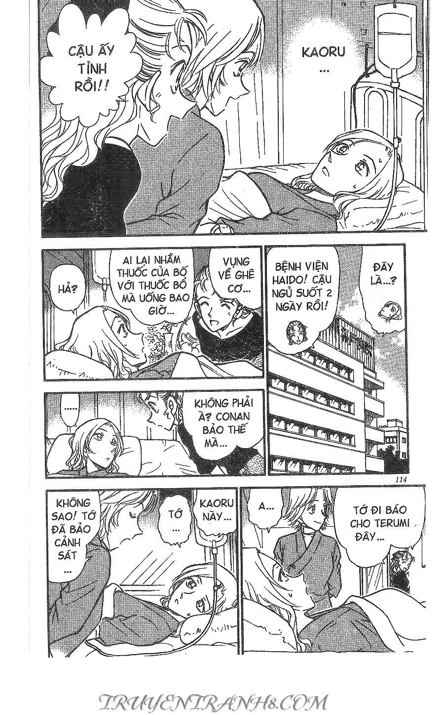 Thám Tử Lừng Danh Conan Chap 324 - Next Chap 323