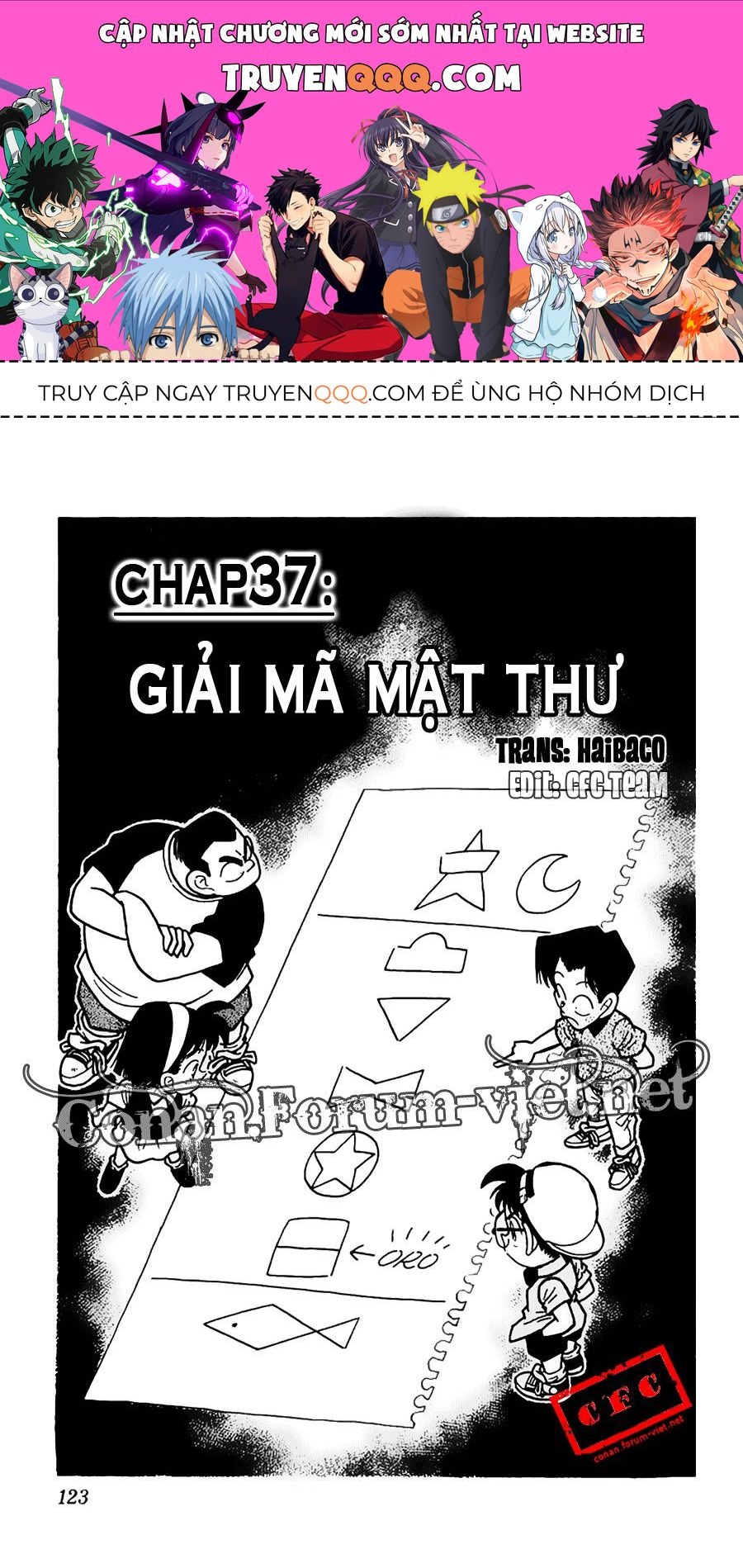 Thám Tử Lừng Danh Conan Chap 37 - Next Chap 36