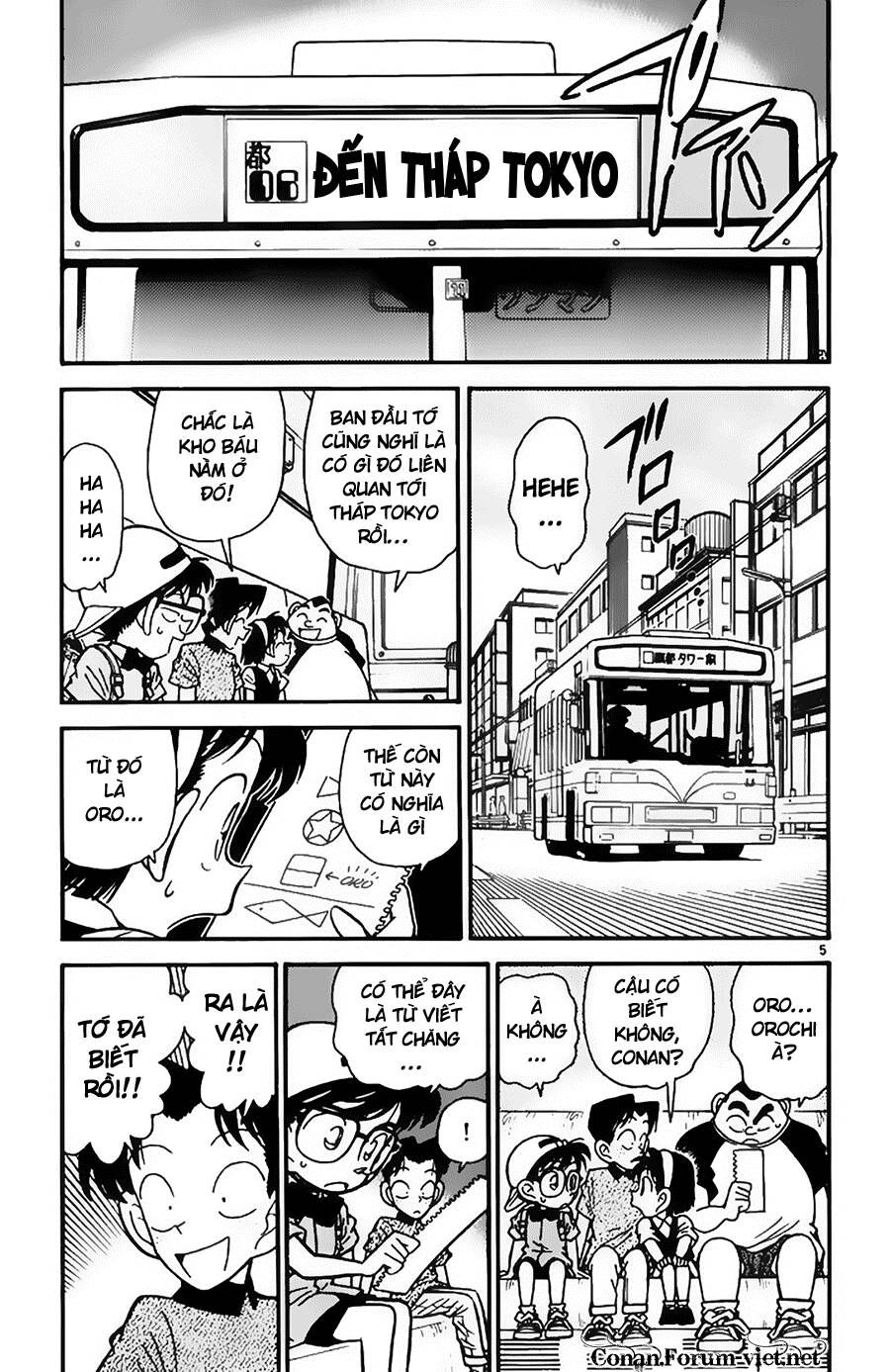 Thám Tử Lừng Danh Conan Chap 37 - Next Chap 36