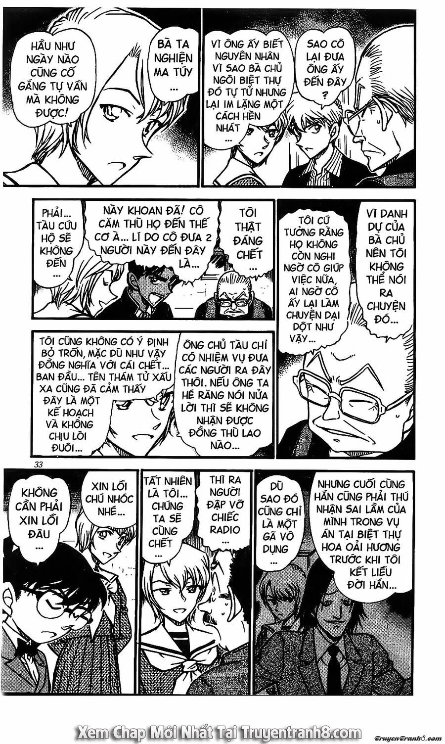 Thám Tử Lừng Danh Conan Chap 566 - Next Chap 565