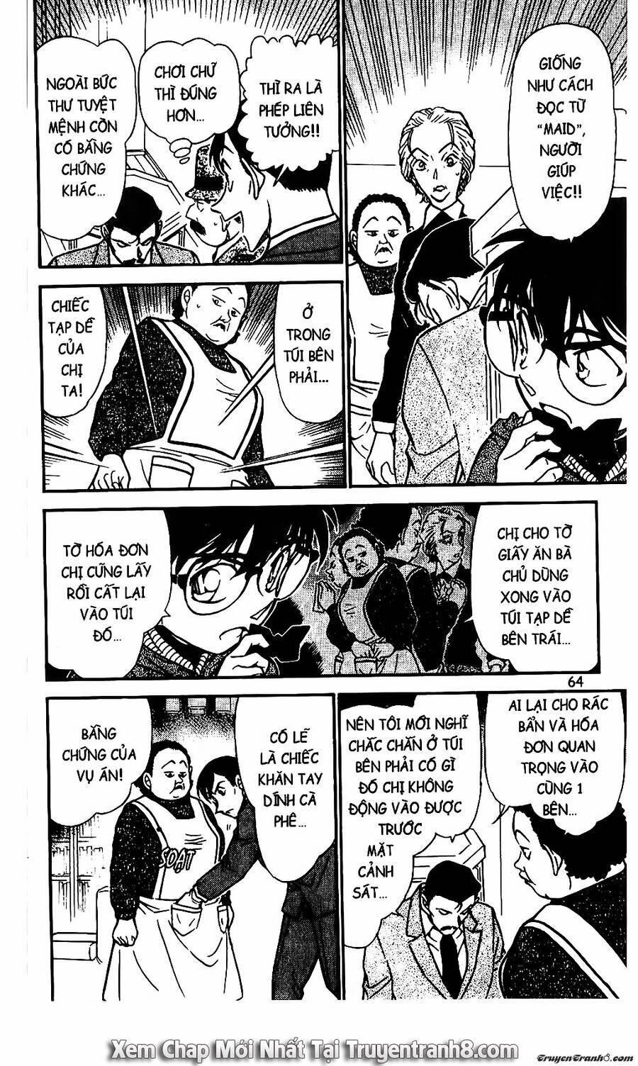 Thám Tử Lừng Danh Conan Chap 590 - Next Chap 589