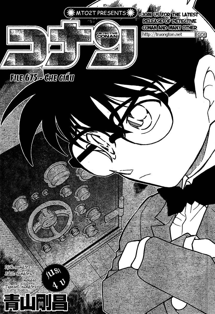 Thám Tử Lừng Danh Conan Chap 675 - Next Chap 674