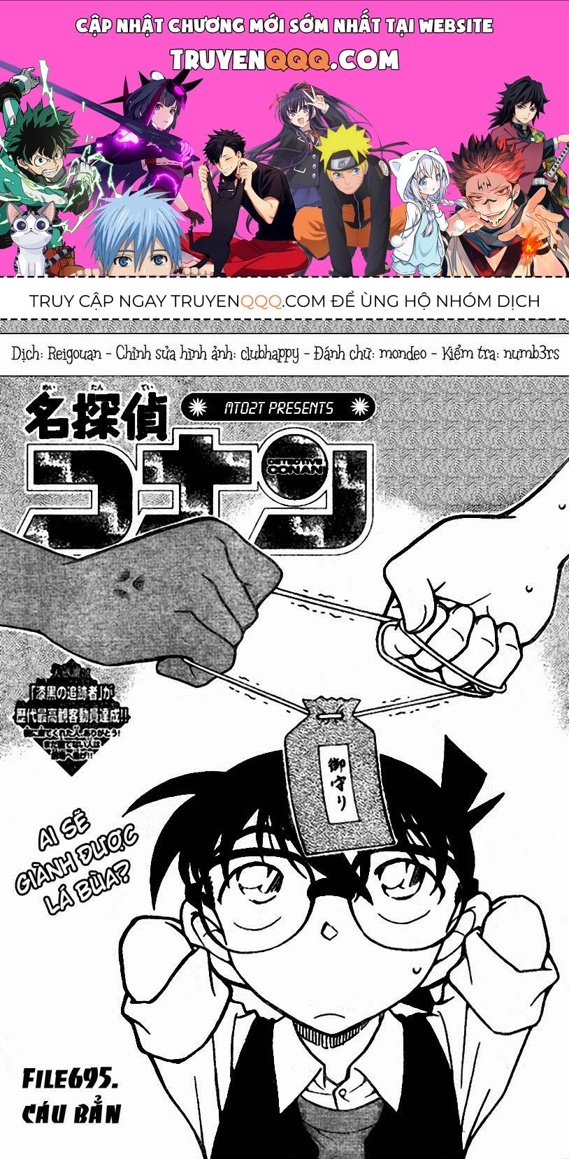 Thám Tử Lừng Danh Conan Chap 695 - Next Chap 694