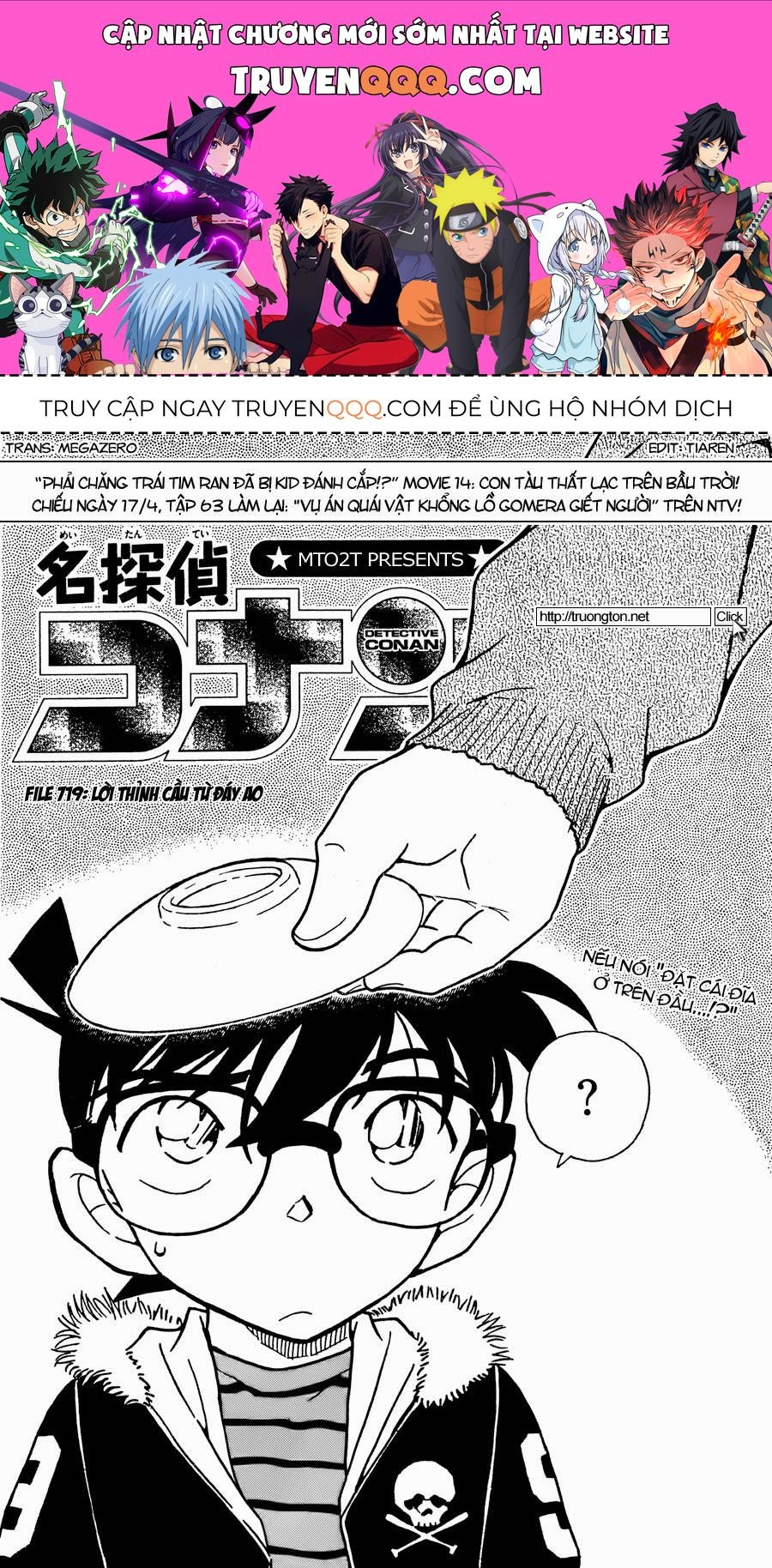 Thám Tử Lừng Danh Conan Chap 719 - Next Chap 718