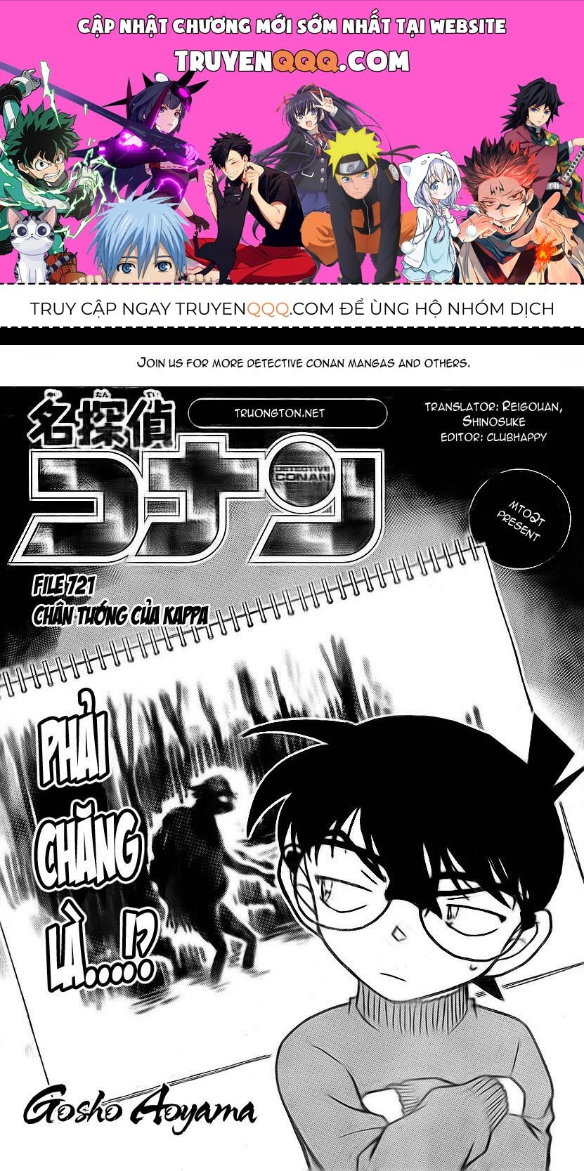 Thám Tử Lừng Danh Conan Chap 721 - Next Chap 720