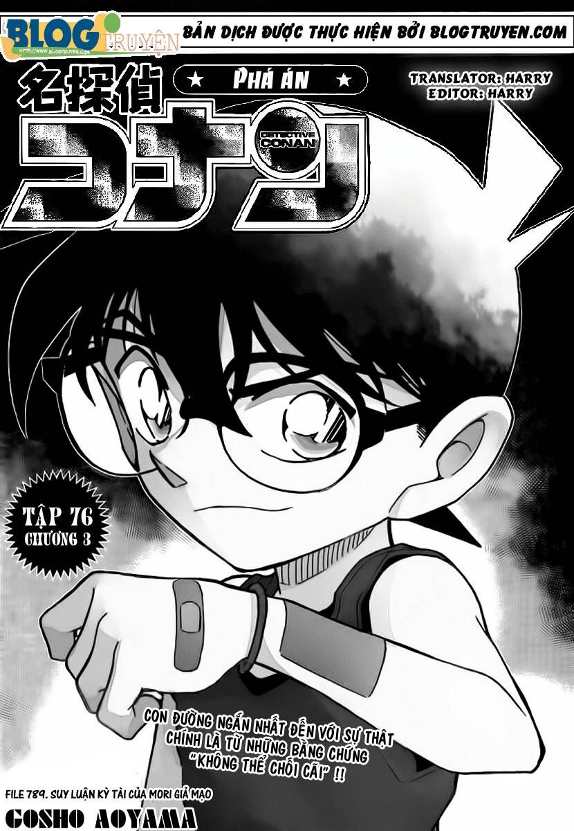 Thám Tử Lừng Danh Conan Chap 789 - Next Chap 788