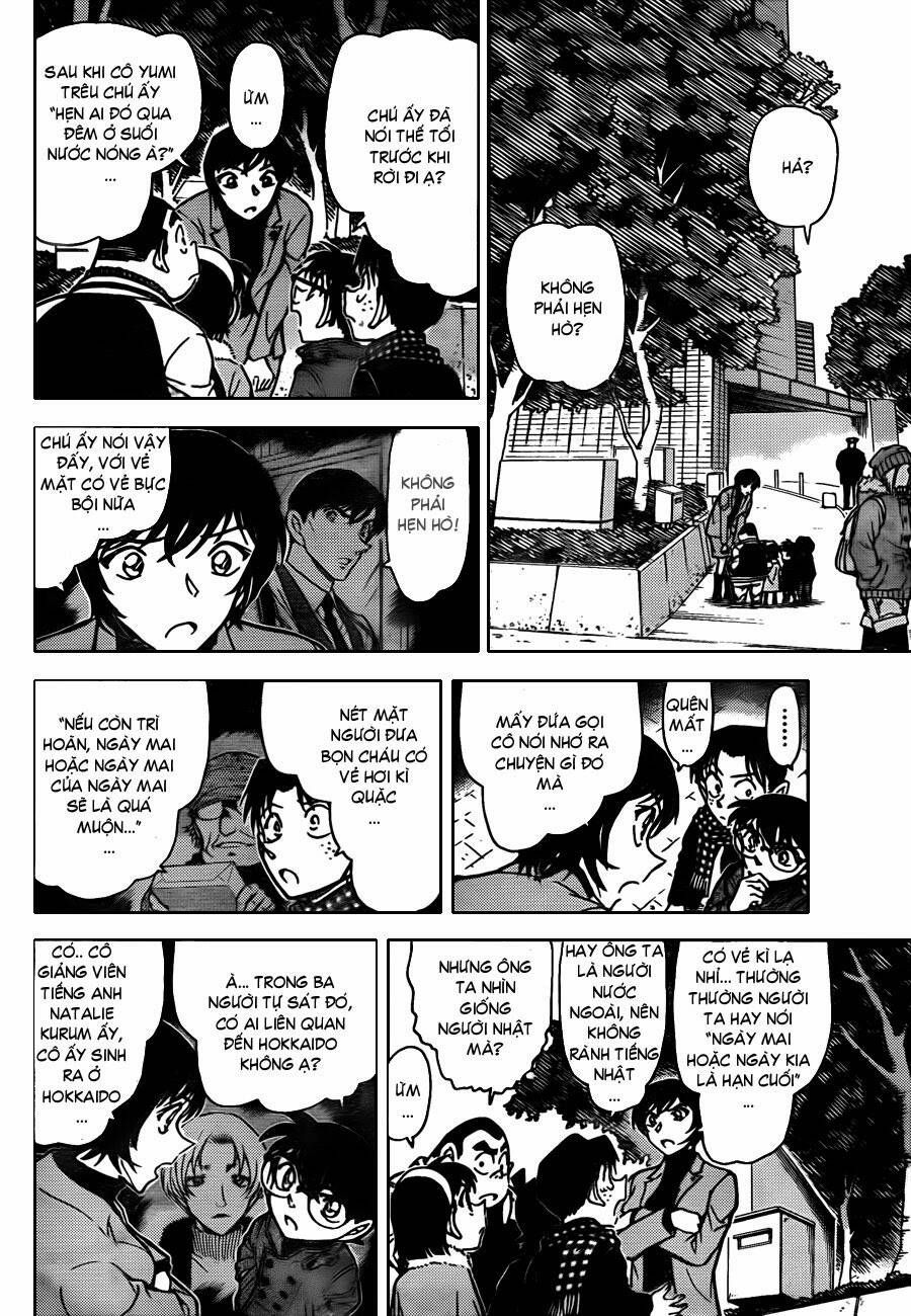 Thám Tử Lừng Danh Conan Chap 806 - Next Chap 805